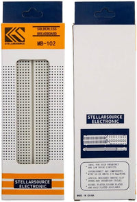 ShillehTek 830 Point Breadboard for Arduino, Raspberry Pi, ESP32, and Other Microcontrollers | ShillehTek Product Manual