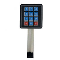 ShillehTek 4x4 Membrane Matrix Keypad 16 Key Switch Module for Arduino DIY | ShillehTek Product Manual