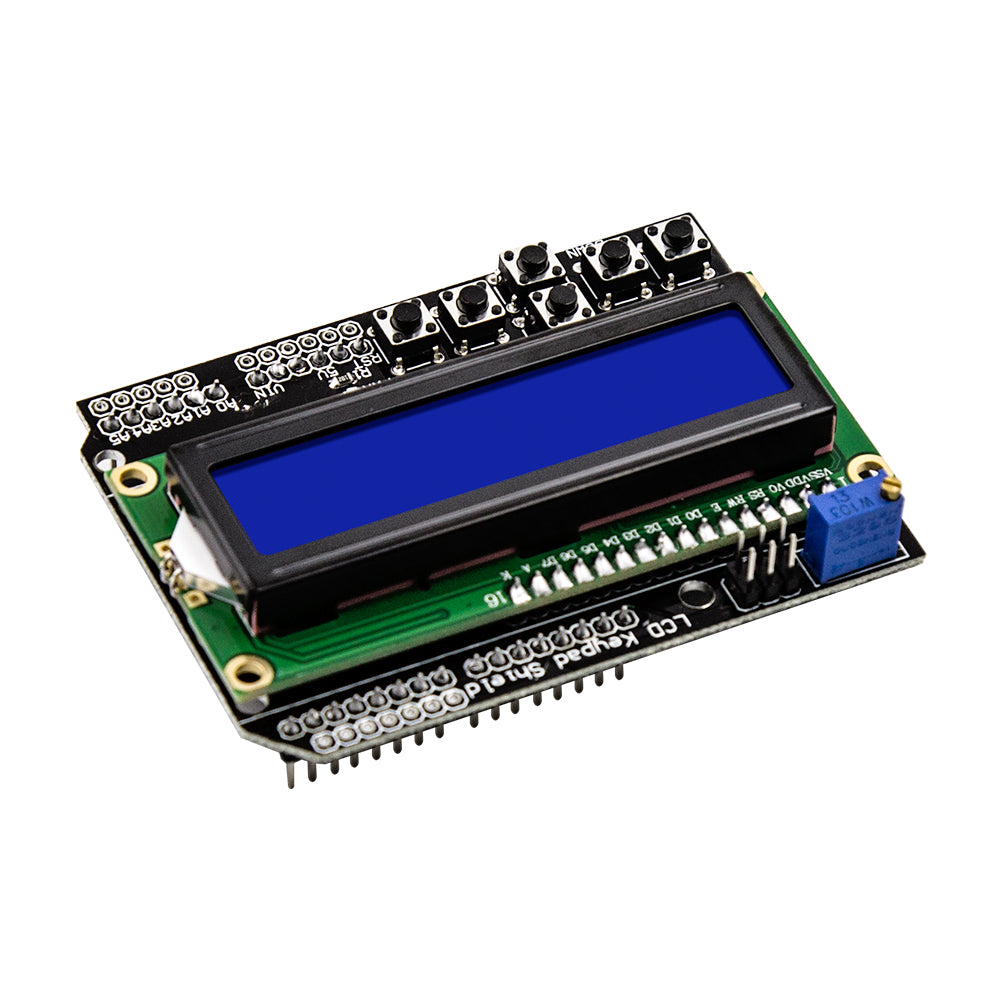 ShillehTek LCD1602 16x2 Keypad Shield