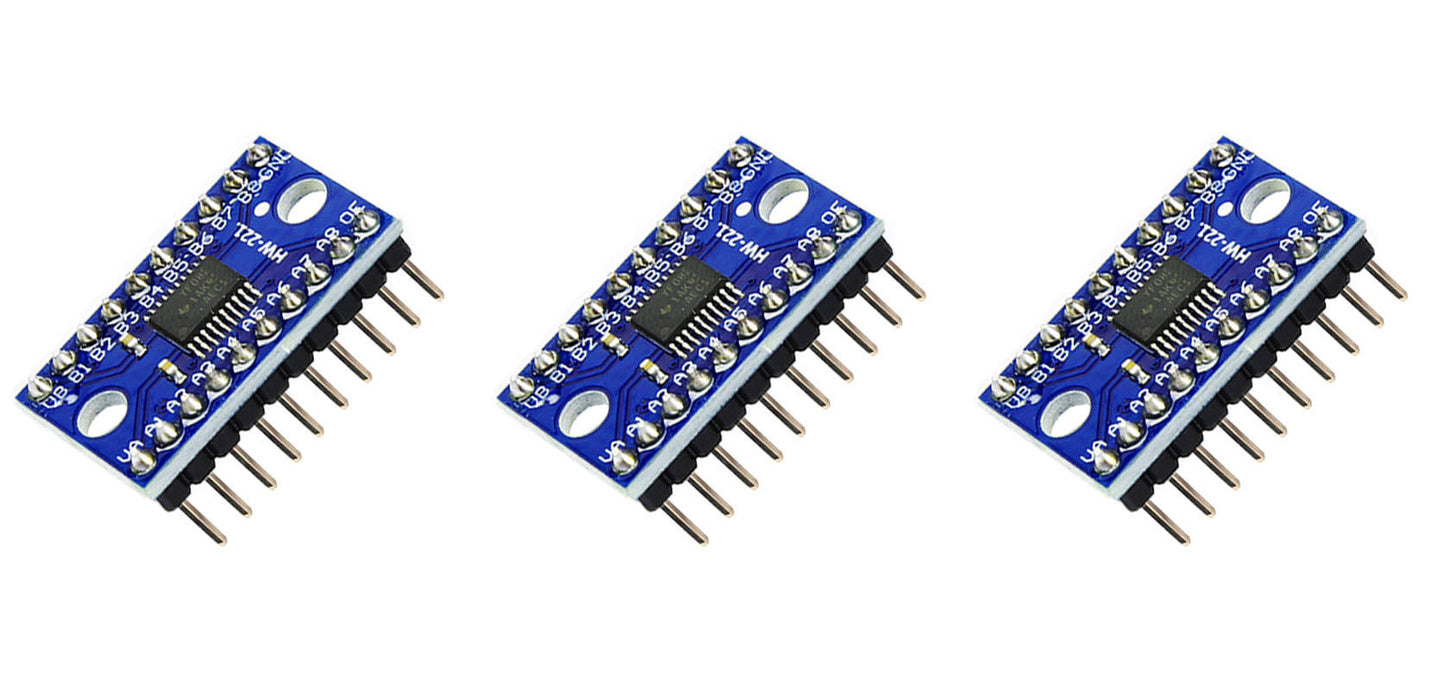 SHILLEHTEK Pre-Soldered TXS0108E High Speed Full Duplex 8 Channel Logic Level Bi-Directional Converter