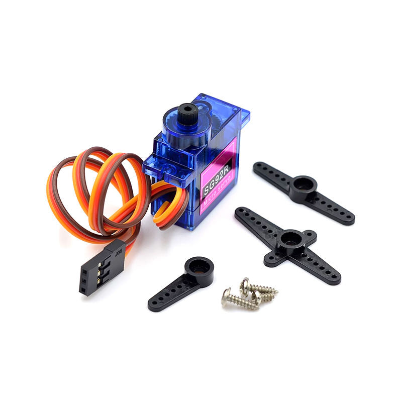 SG92R Micro Servo Motor 9g Carbon Fiber Gears 2.5kg for RC Plane