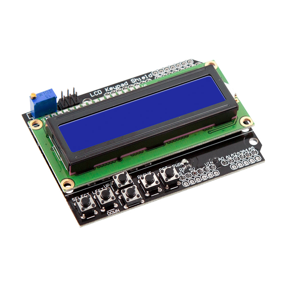 ShillehTek LCD1602 16x2 Keypad Shield