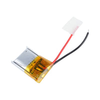 351015 500mAh 3.7V lithium rechargeable battery with red and black wires