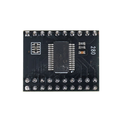 Top view of MCP23017 pre-soldered I2C 16-bit I/O port expander module for Arduino Raspberry Pi ESP32