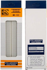 ShillehTek 830 Point Breadboard for Arduino, Raspberry Pi, ESP32, and Other Microcontrollers | ShillehTek Product Manual