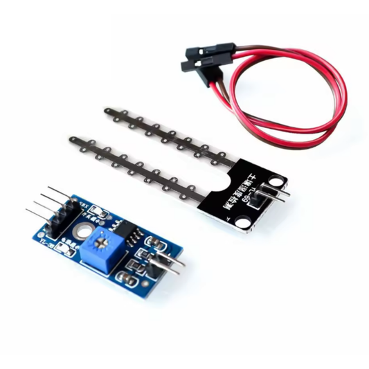 ShillehTek soil moisture sensor module with 5-pin Dupont cable and probe