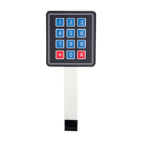 4x3 Membrane Switch Matrix Keypad | ShillehTek Product Manual