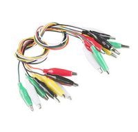 ShillehTek 50cm Alligator Clips Test Leads Double-Ended Electrical Jumper Wire (10pcs) | ShillehTek Product Manual