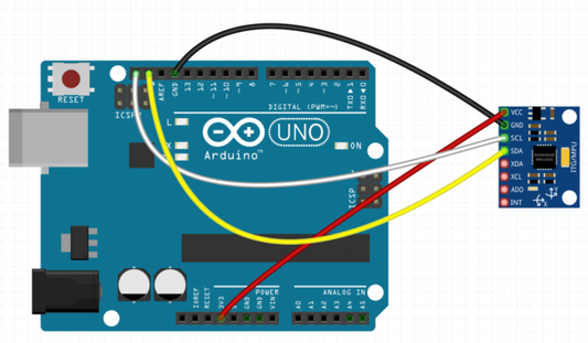 How to Connect MPU6050 to Arduino UNO