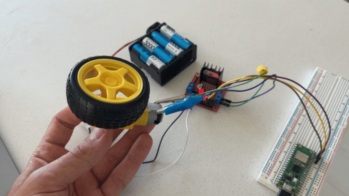 Pico W L298N Motor Driver: Control DC Motor Speed | ShillehTek