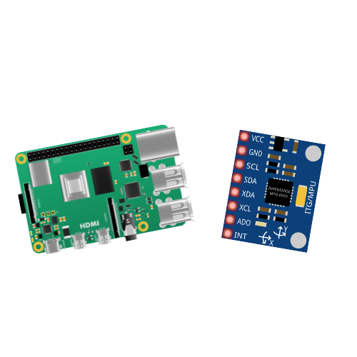 Raspberry Pi 4 MPU6050: Read Motion Data in Python | ShillehTek