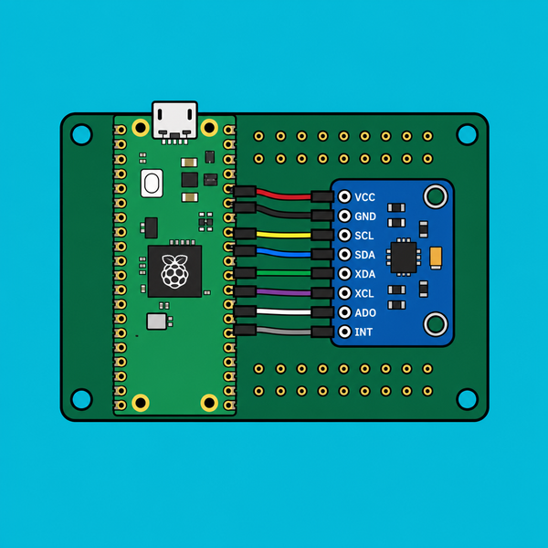Raspberry Pi Pico MPU6050: Read motion data | ShillehTek