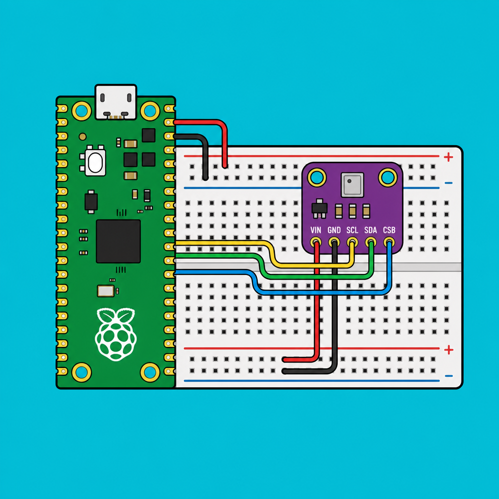 Raspberry Pi Pico BME280: Measure altitude | ShillehTek