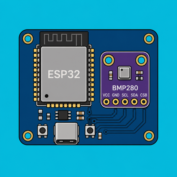 ESP32 BMP280: Read pressure, temperature, altitude | ShillehTek