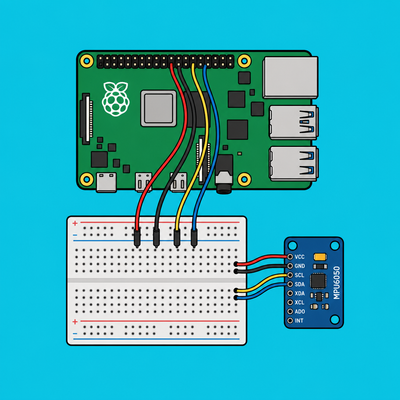 Raspberry Pi 4 MPU6050: Read Motion Data in Python
