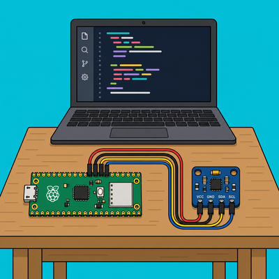 Raspberry Pi Pico W MPU6050: Install libraries in VSCode
