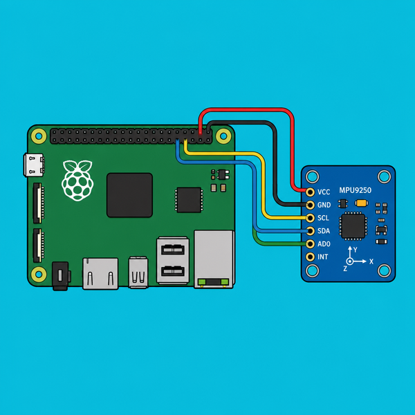 Raspberry Pi MPU9250: Read 9-Axis Sensor Data | ShillehTek