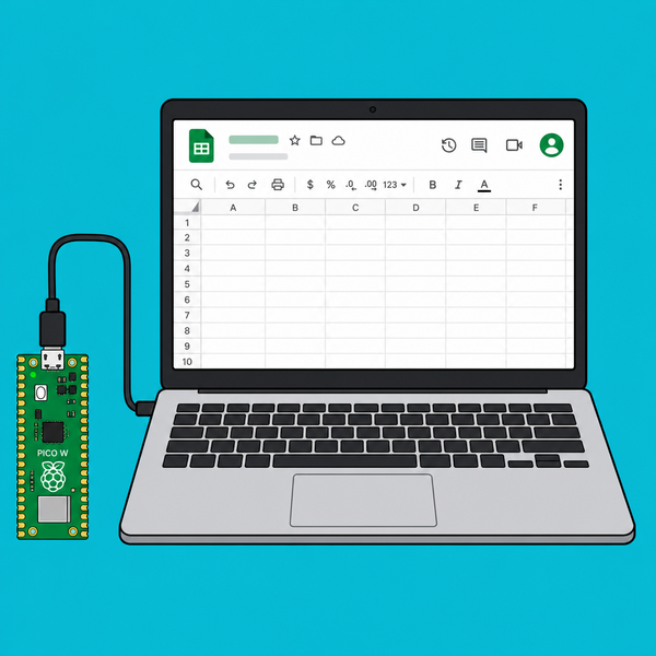Raspberry Pi Pico W Google Sheets API: Upload data free | ShillehTek