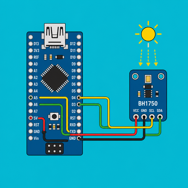 Arduino Nano BH1750: Measure Ambient Light in Lux | ShillehTek