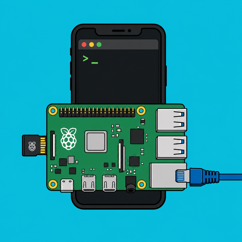 Raspberry Pi SSH: Remote access from your phone | ShillehTek