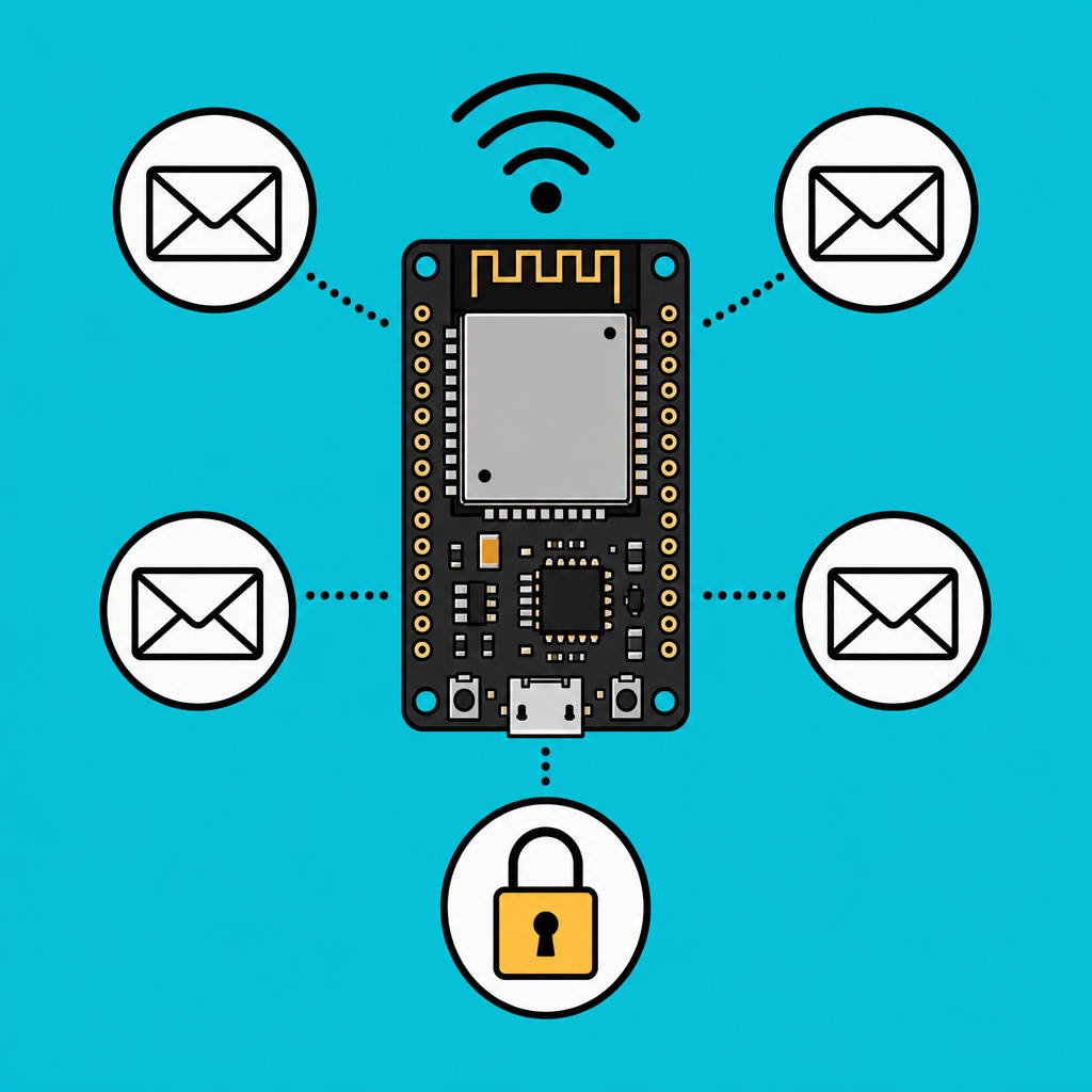 ESP32 Xedge SMTP: Send Email Securely | ShillehTek