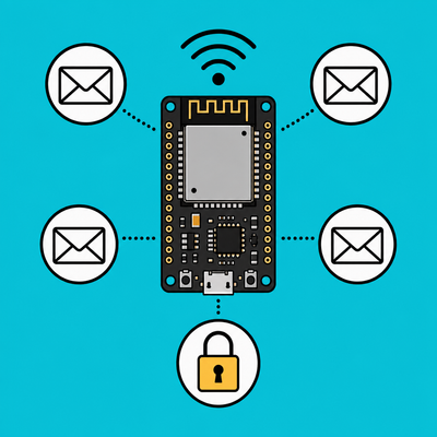 ESP32 Xedge SMTP: Send Email Securely