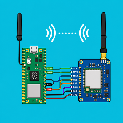 Raspberry Pi Pico W LoRa: Build a Sender Receiver Link