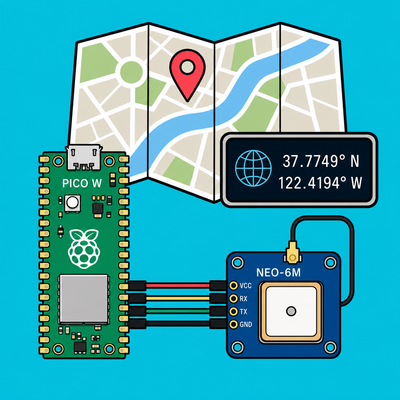 Pico W NEO-6M GPS: Reverse geocode your location