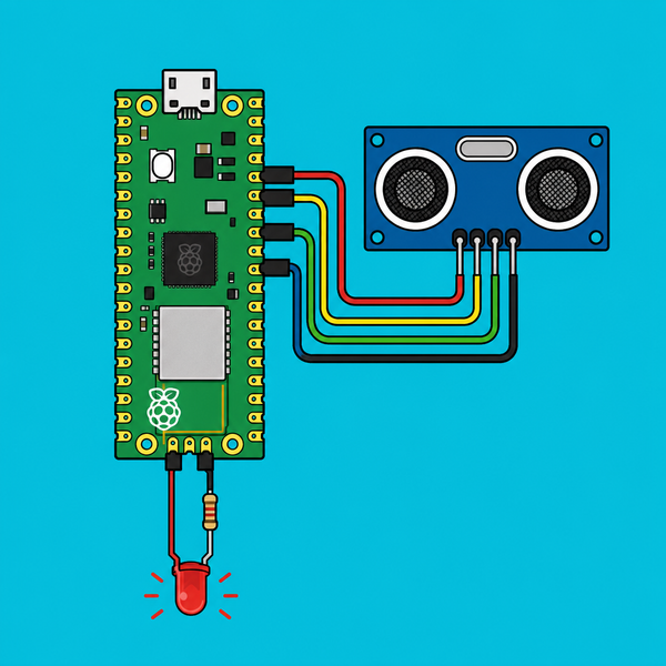 Raspberry Pi Pico W HC-SR04: Wi-Fi Robot Course Setup | ShillehTek