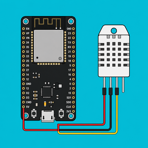 ESP32 + DHT22: Read Temperature and Humidity | ShillehTek