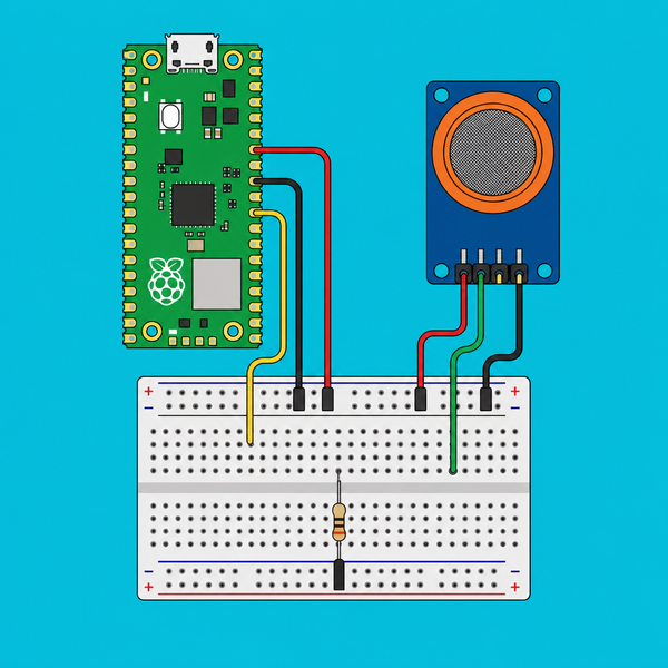 Raspberry Pi Pico W MQ135: Read Live ADC Values | ShillehTek