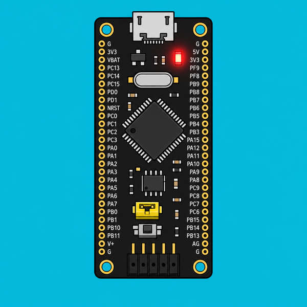 STM32F411 Black Pill Onboard LED: Blink with HAL | ShillehTek