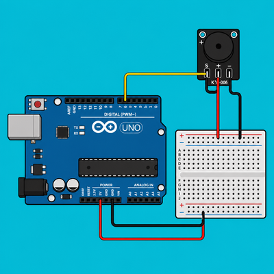 How to Use the KY-006 Passive Buzzer Module with Arduino