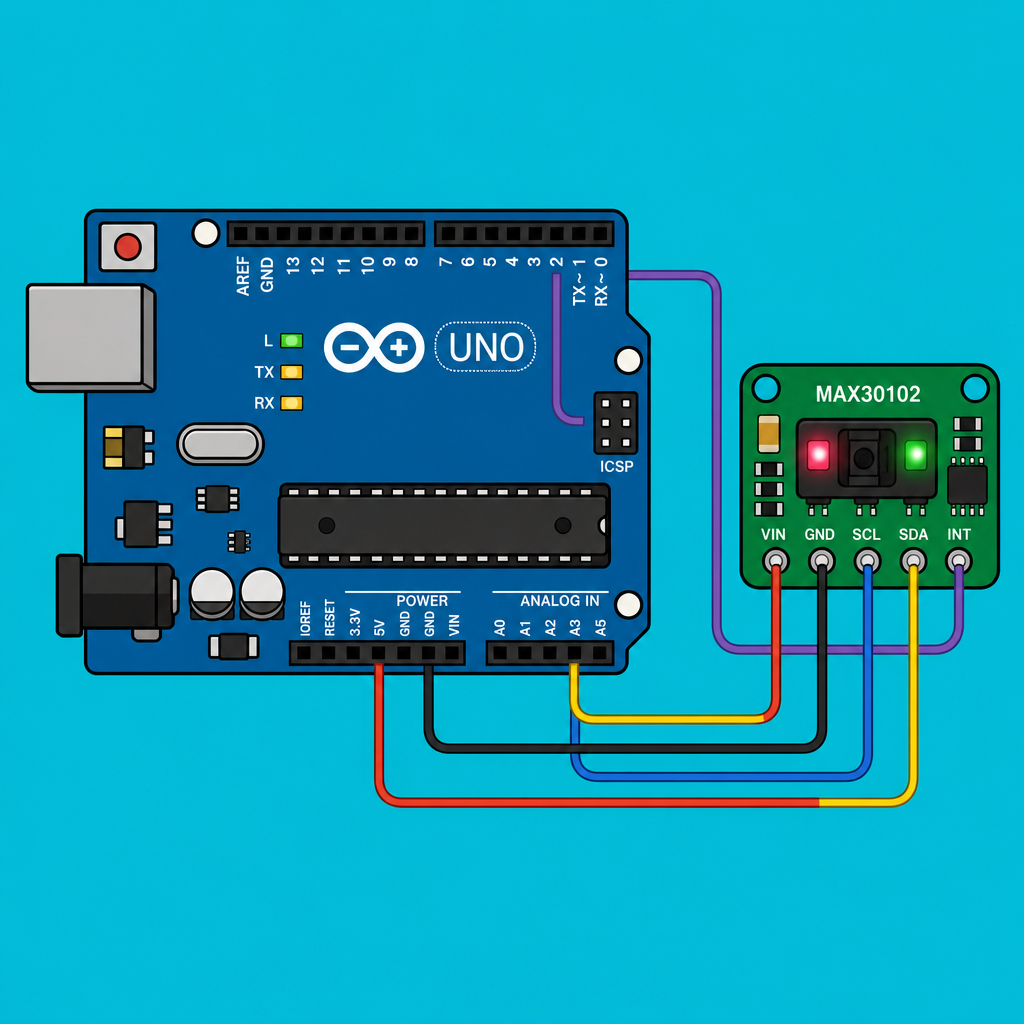 Arduino UNO MAX30102: Measure Heart Rate BPM | ShillehTek