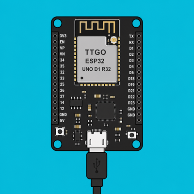 WeMos TTgo ESP32 UNO D1 R32: Arduino IDE Setup