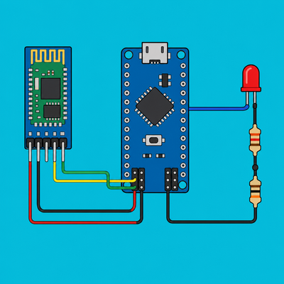 Arduino HC-05 Bluetooth Module: Wireless Serial Control