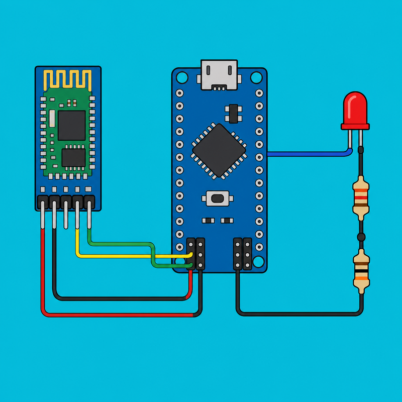 Arduino HC-05 Bluetooth Module: Wireless Serial Control | ShillehTek