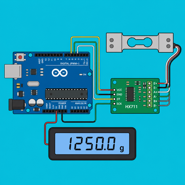 Arduino HX711 Load Cell: Build a Calibrated Digital Scale | ShillehTek