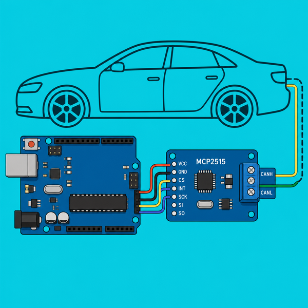Arduino MCP2515 CAN Bus: Read raw OBD-II frames | ShillehTek