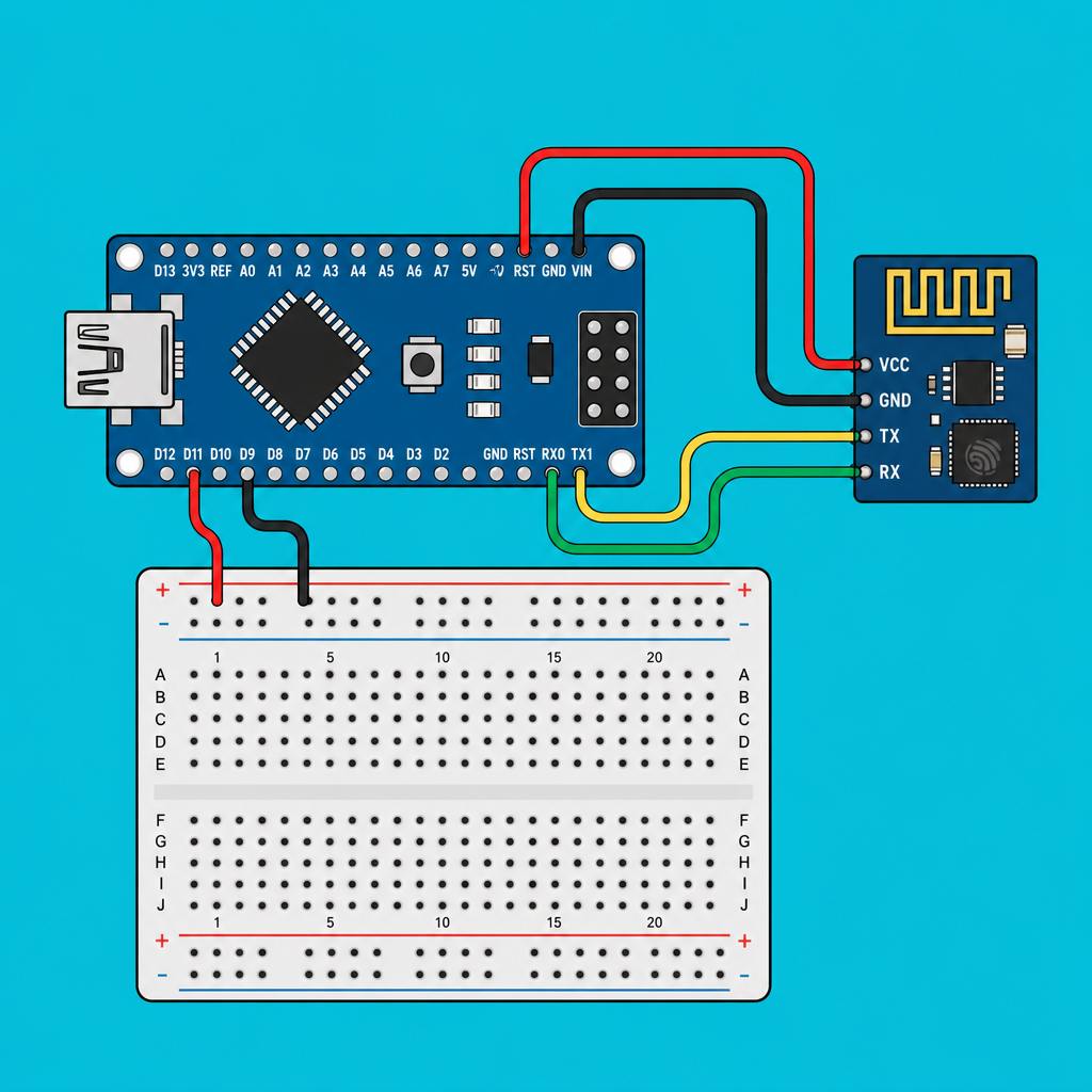 Arduino Nano ESP-01: Add Wi-Fi with AT Commands | ShillehTek