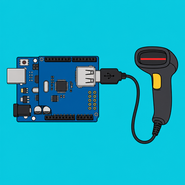 Arduino MAX3421E USB Host Shield: Read USB Barcodes | ShillehTek