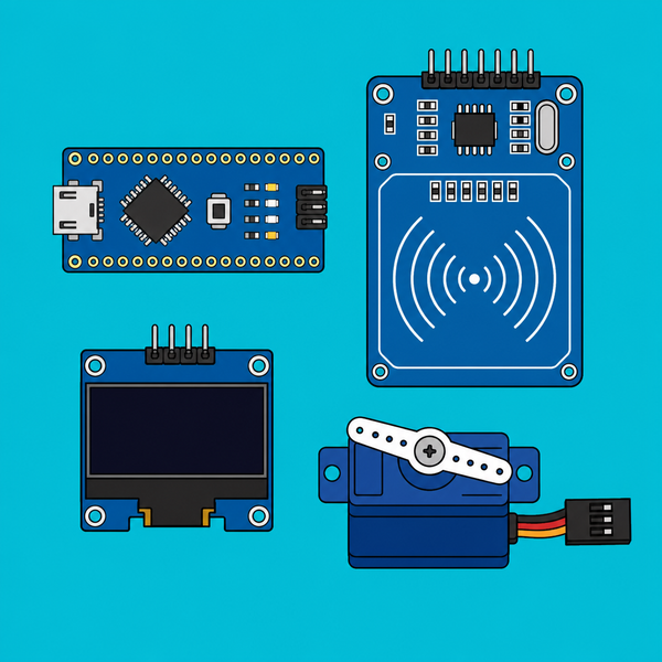 Arduino Nano RC522 RFID: Smart Door Lock with OLED | ShillehTek