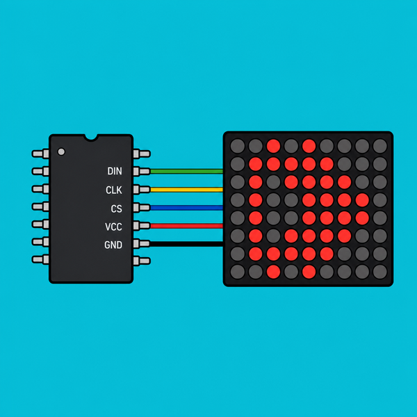 Arduino MAX7219 Dot Matrix: Scrolling LED Marquee | ShillehTek