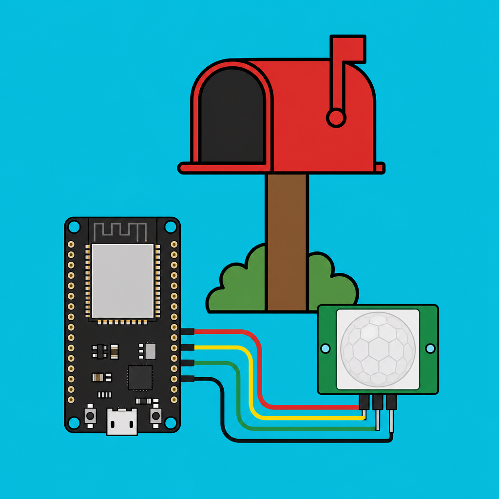 ESP32 HC-SR501 PIR: Telegram mailbox alerts | ShillehTek