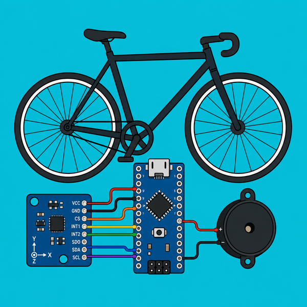 Arduino ADXL345: Bike theft alarm alerts | ShillehTek