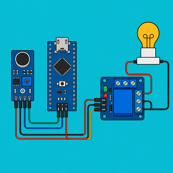 Arduino Nano KY-037: Double-Clap Relay Switch | ShillehTek
