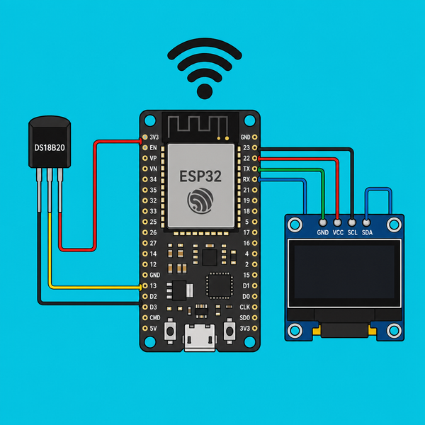 ESP32 DS18B20: Wi-Fi Smoker Thermometer Alerts | ShillehTek