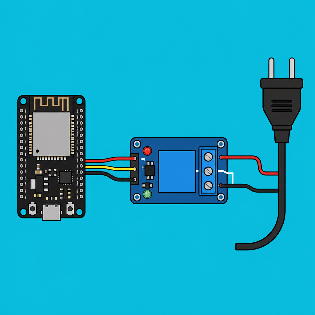 ESP32 Relay: Build a Wi-Fi Smart Plug | ShillehTek