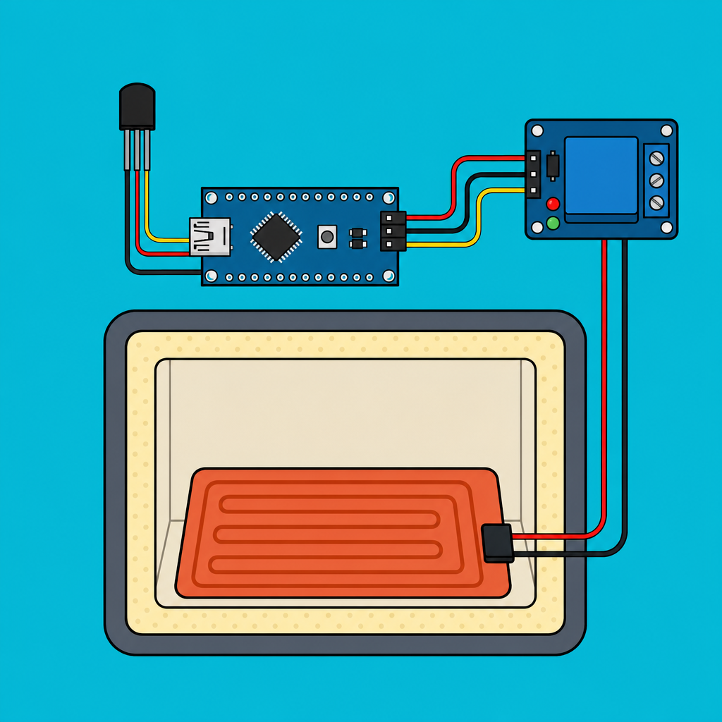Arduino DS18B20 Relay: Control Fermentation Temps | ShillehTek