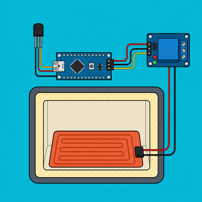 Arduino DS18B20 Relay: Control Fermentation Temps